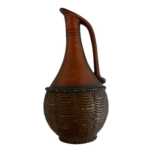 Vintage Sexton USA Cast Metal Wall Hanging Jug – Mid-Century Rustic Pitcher - Picture 1 of 2